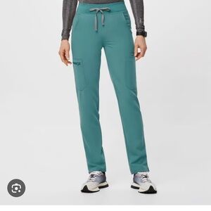 Figs high waisted yola skinny scrub pant